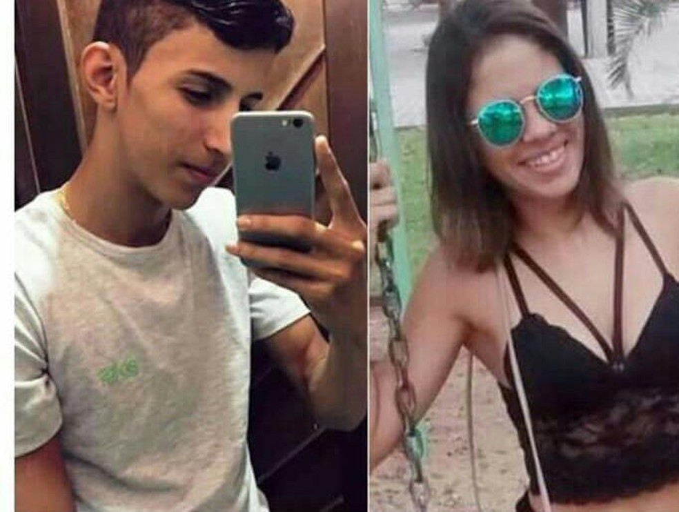Jefferson Matteus Aguiar é suspeito de matar Sayure Alves Nobre, de 18 anos, em Caririaçu (Foto: Divulgação)