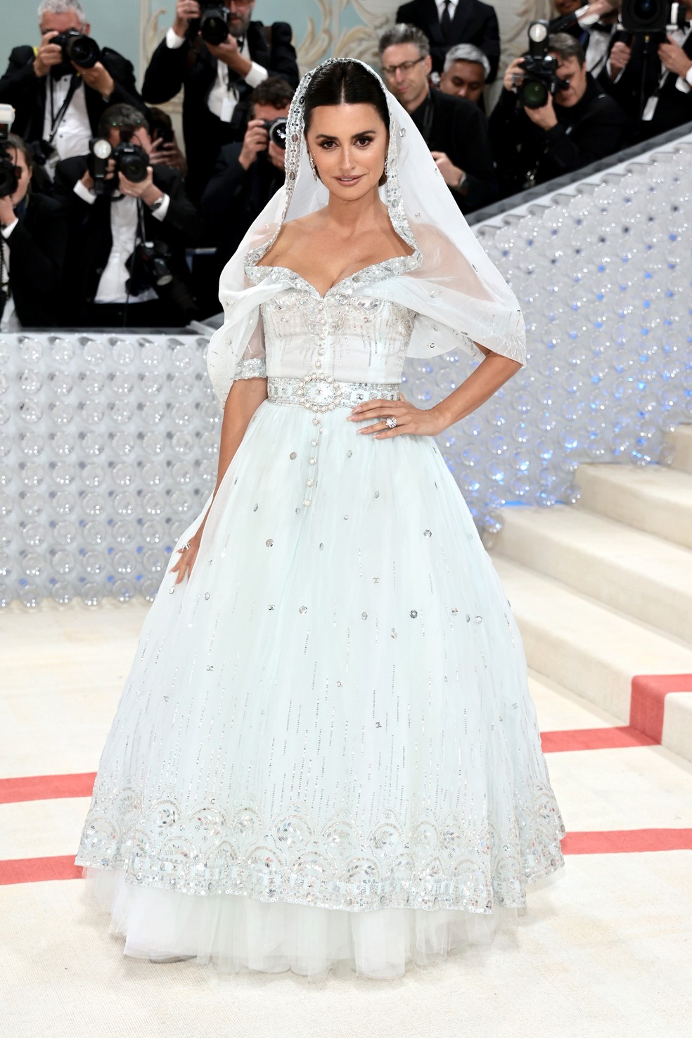 Penélope Cruz no MET Gala 2023 — Foto: Getty Images