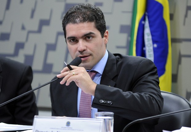 O deputado federal Newton Cardoso Junior (PMDB-MG), relator do projeto de venda de terras brasileiras a investidores estrangeiros (Foto: Alex Ferreira/Câmara dos Deputados)