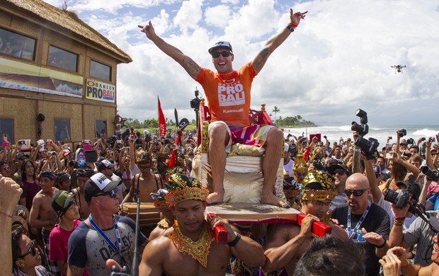 Joel Parkinson, vence etapa de Bali (Foto: Divulgação / ASP)