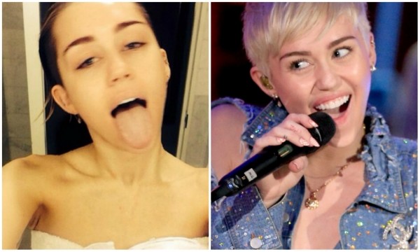 A cantora Miley Cyrus. (Foto: Instagram e Getty Images)