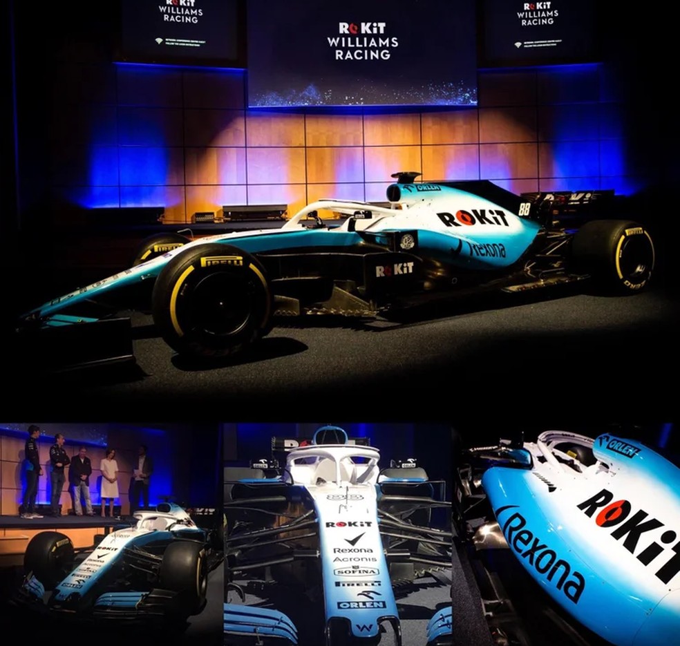 Williams FW42 â€” Foto: ReproduÃ§Ã£o