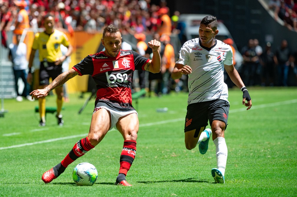 Rafinha deixou o Flamengo em agosto de 2020 — Foto: Alexandre Vidal/Flamengo