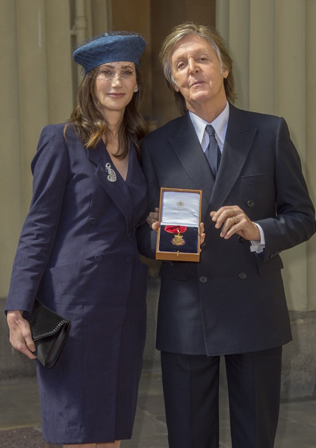 Nancy Shevell e Paul McCartney (Foto: Getty Images)
