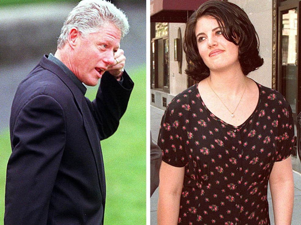 Bill Clinton was involved in a sex scandal with Monica Lewinsky - Photo: AFP