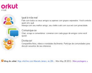 Usuários poderão unificar seus perfis no Orkut com o do Google+ (Foto: Reprodução)