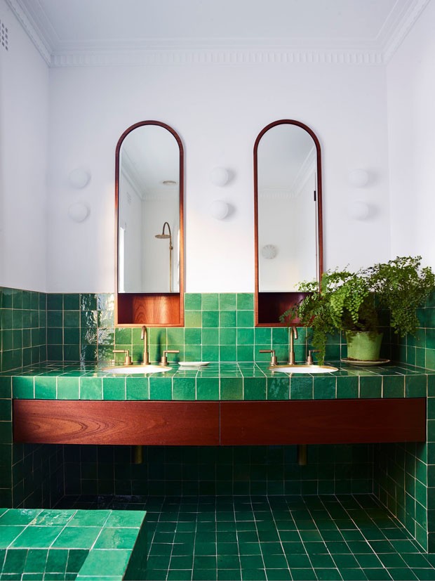 10 ambientes decorados com espelhos geométricos (Foto: Divulgação)