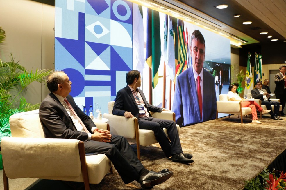 Reunião do Consefaz e Confaz em Natal — Foto: Elisa Elsie