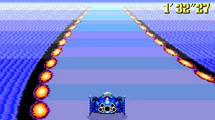 F-Zero trazia alta velocidade em uma corrida futurista do Super Nintendo (Foto: Reprodução/Retro Gaming Magazine)