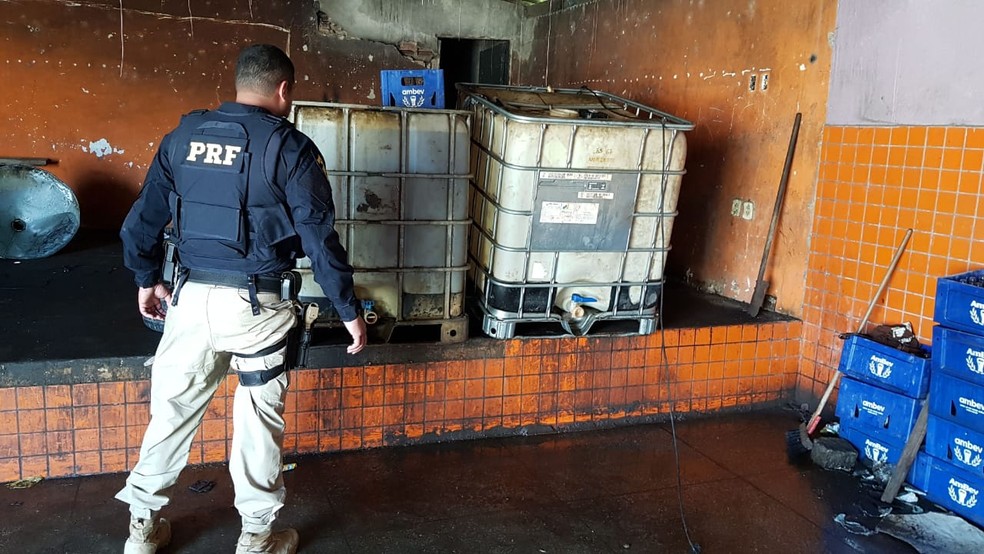 PRF participou de operação que desarticulou quadrilhas de adulteração de combustível em Novo Lino — Foto: Divulgação/PRF