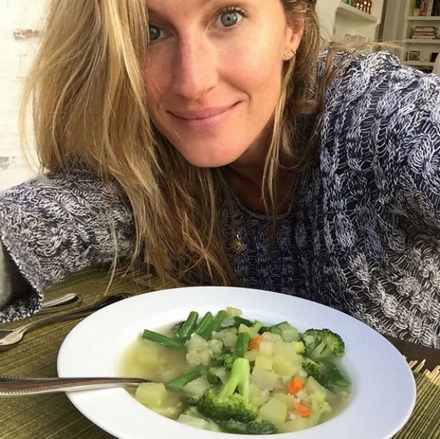 Médica comenta dieta orgânica de Gisele Bündchen e sua família nos Estados Unidos (Foto: Reprodução/Instagram)