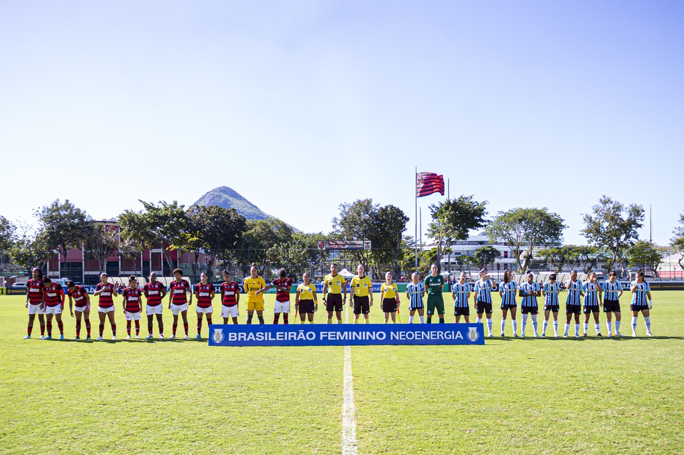 Flamengo x Grêmio, pela 10ª rodada do Brasileirão Feminino  — Foto: Paula reis/Flamengo 
