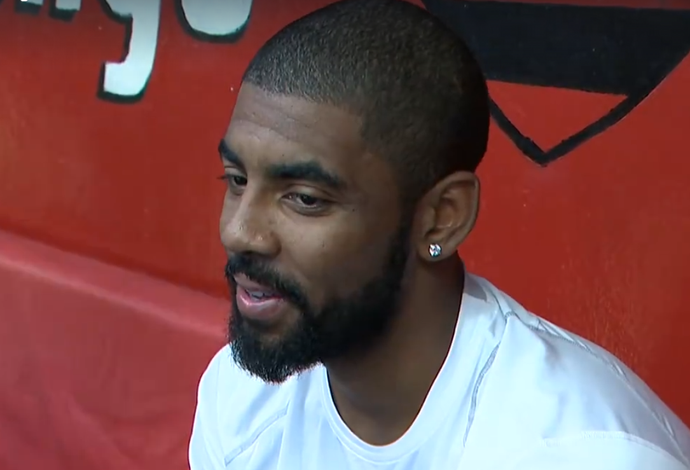 Pela segunda vez na Gávea, Kyrie Irving diz não conhecer o Flamengo