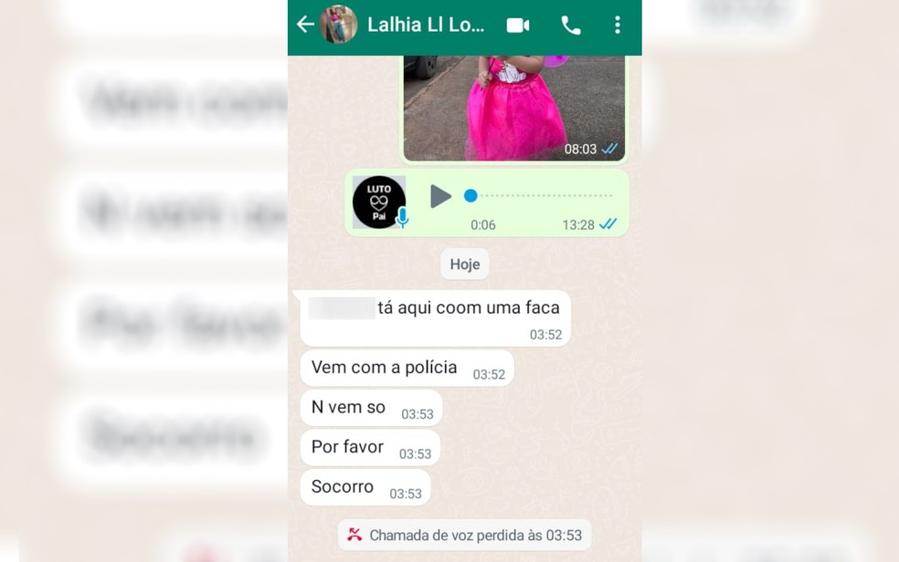 Jovem mandou mensagem para a mãe pedindo socorro antes de ser assassinada  pelo ex, diz delegado | Goiás | G1
