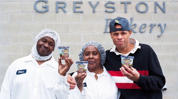 A Greyston fornece brownies para os sorvetes da Ben & Jerry's (Foto: Divulgação) Grayston (Foto: Divulgação)
