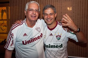 FUTEBOL - FLUMINENSE - Peter Siemsen e Celso Barros (Foto: Nelson Perez / Fluminense FC)