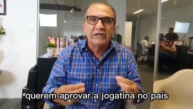 Em vídeo nas redes sociais, Malafaia criticou projeto que quer legalizar jogos no Brasil