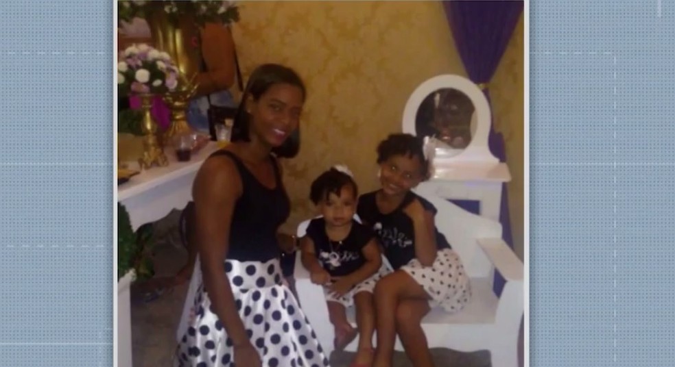 Mãe e filhas morreram após mal-estar  — Foto: Reprodução/TV Bahia