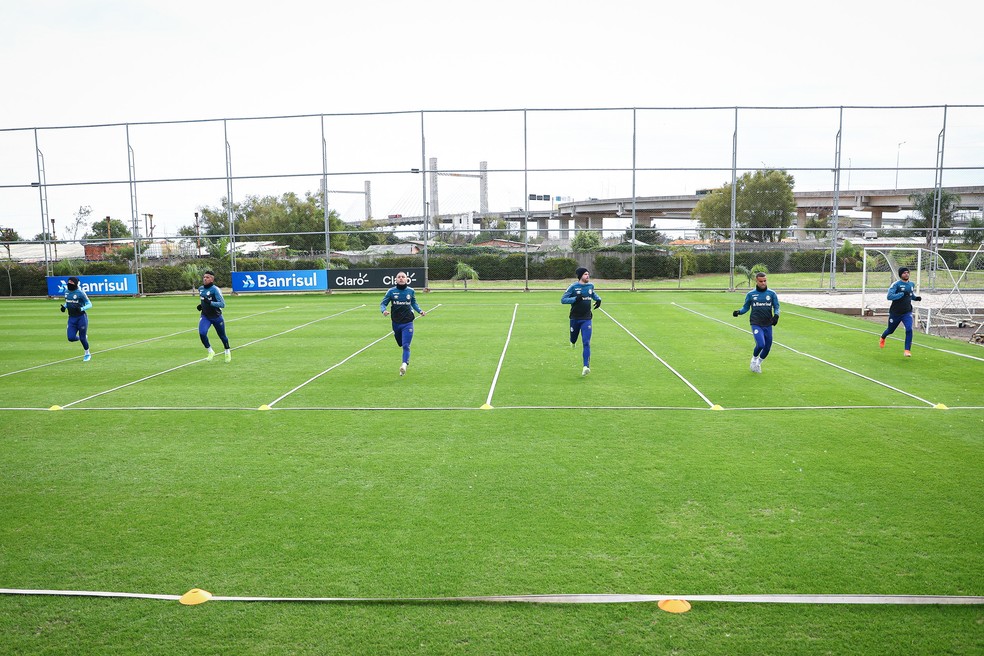 Grêmio mantém rotina de treinos físicos e planeja novas atividades para a próxima semana
