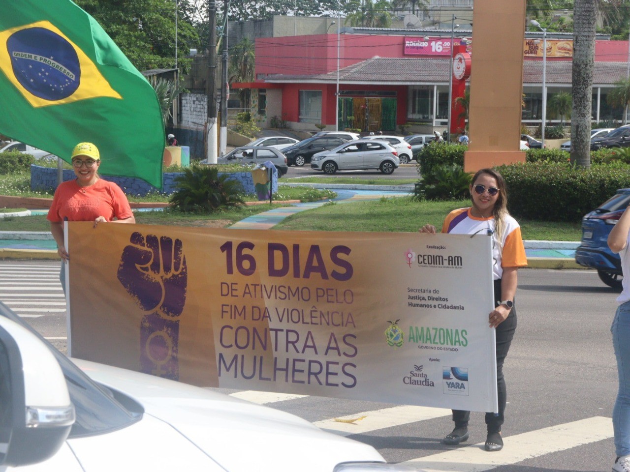 Campanha '16 dias de ativismo pelo fim da violência contra a mulher' é lançada no AM