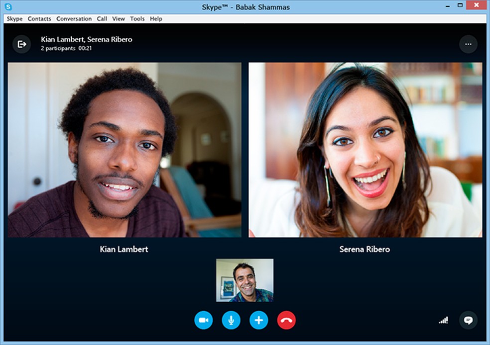 how to video call from skype for business to skype
