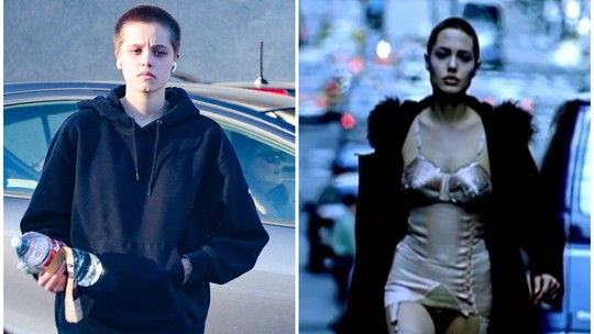 Shiloh exibe novo visual e é comparada a Angelina Jolie nos anos 90