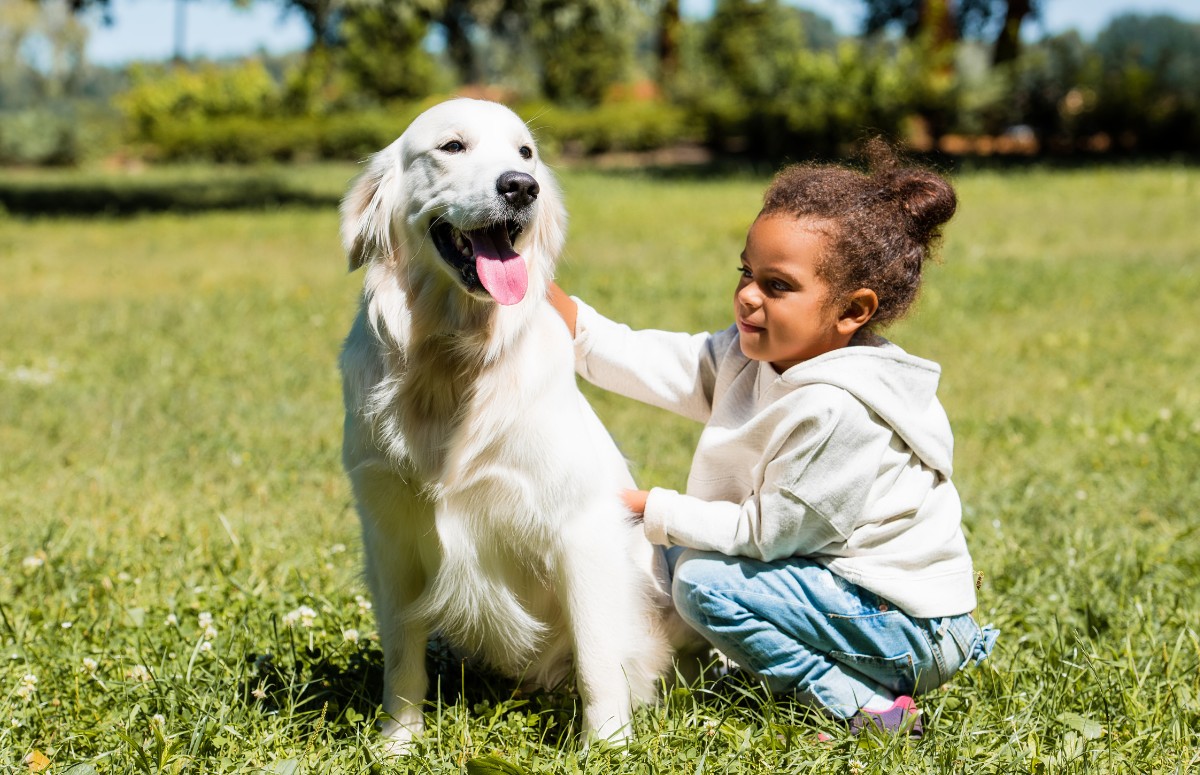 Crianças que possuem cães em casa tendem a ser mais ativas, de acordo com os especialistas (Foto: Canva / Creative Commoms)