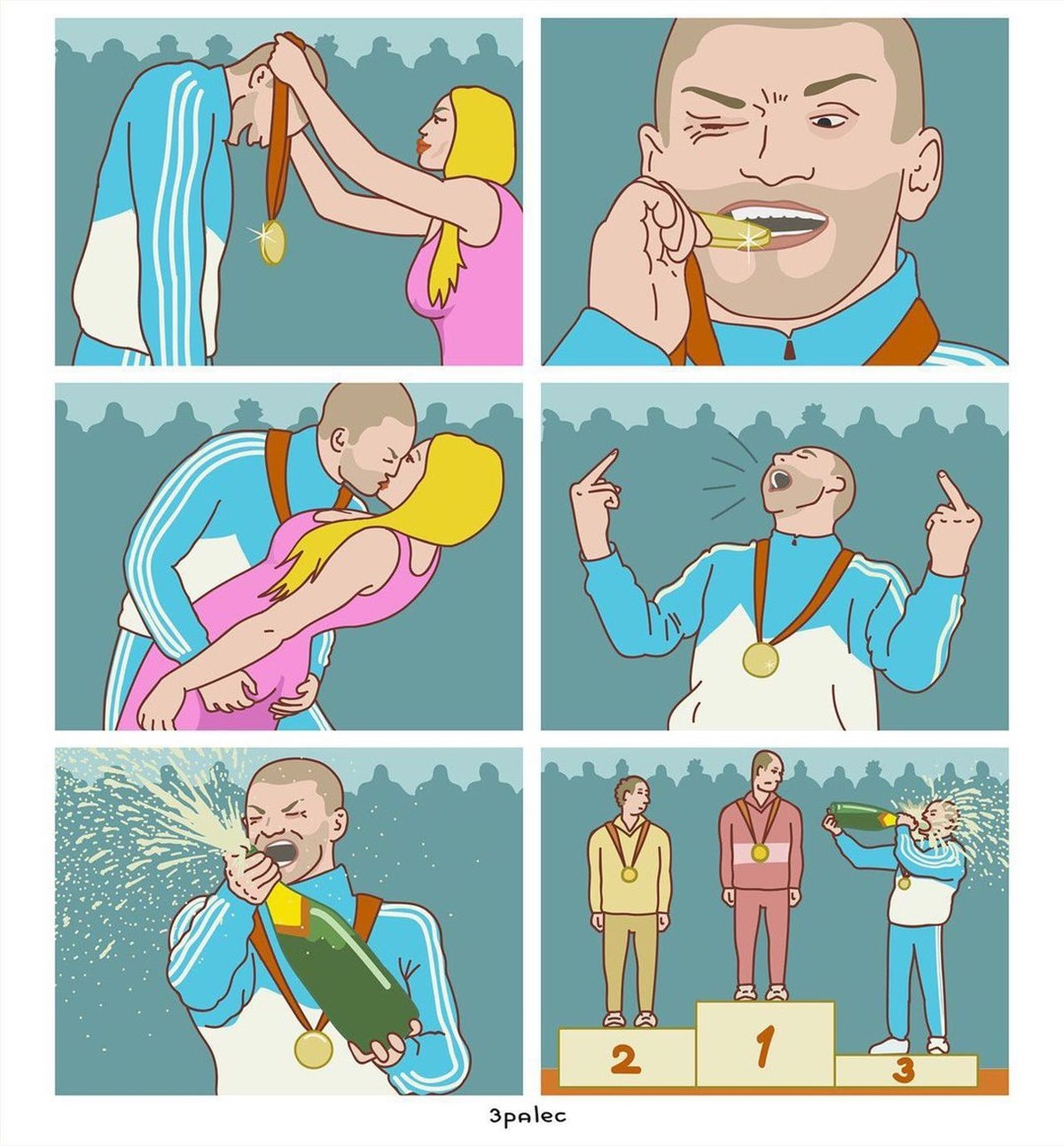 A vida imita a arte Bruno Fratus ‘recria’ meme de artista russo em