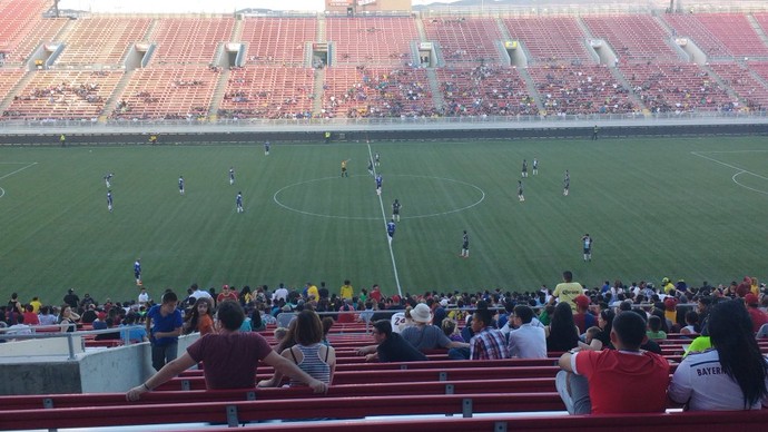 Estádio Sam Boyd Miami United x Las Vegas City Adriano Ronaldinho (Foto: Jorge Natan)