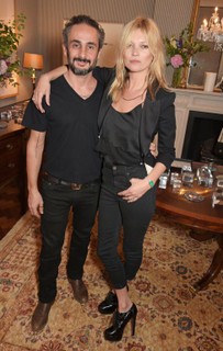 Ara Vartanian e a amiga e cliente, Kate Moss