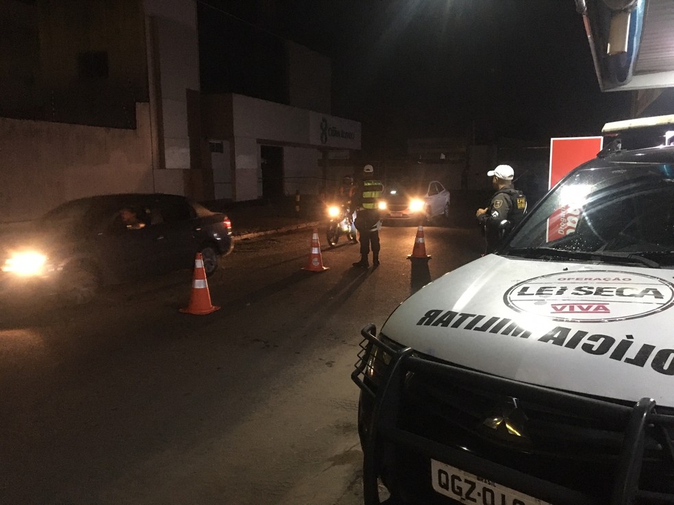 Ações de bloqueio foram montadas em duas zonas da capital potiguar — Foto: Cedida/CPRE