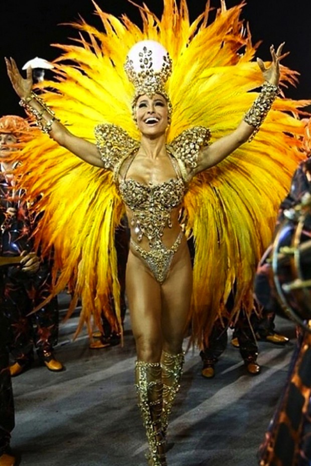 Sabrina Sato brilhou - e muito! - no desfile da Gaviões da Fiel, em São Paulo (Foto: Instagram/Reprodução)