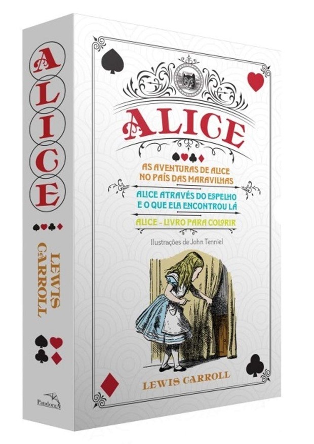 Box Alice No País Das Maravilhas e Alice Através Do Espelho + Alice Para Colorir (Foto: Reprodução/ Amazon)