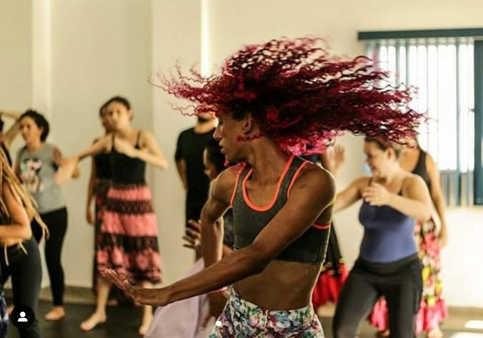 Registro da oficina de dança no Festival de arte e cultura da Unir em 2019  — Foto: Cleber Cardoso/ 88milimetros