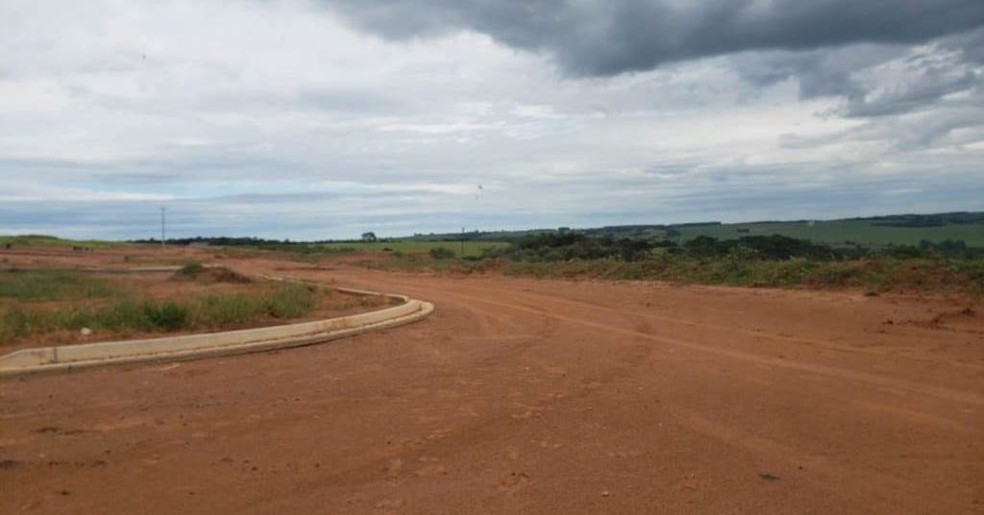Local onde corpo foi encontrado carbonizado em São Carlos — Foto: ACidadeON/SãoCarlos