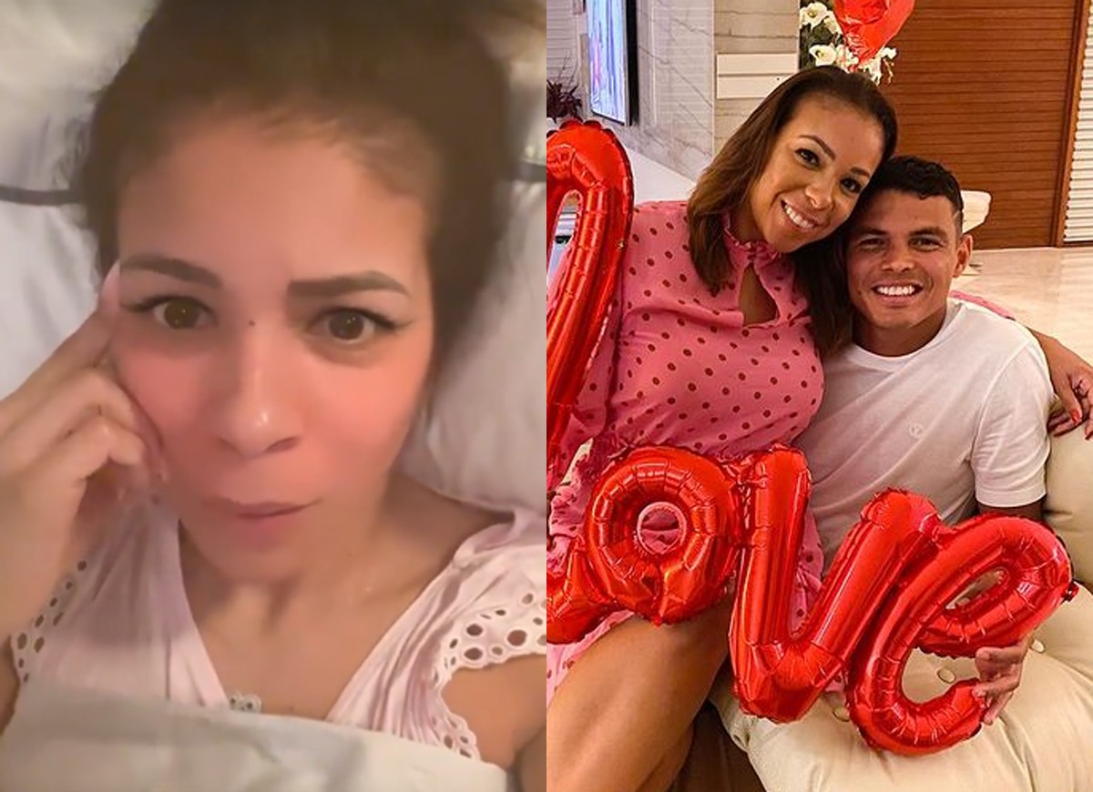 Belle Silva nega crise no casamento com Thiago Silva (Foto: Reprodução/Instagram)