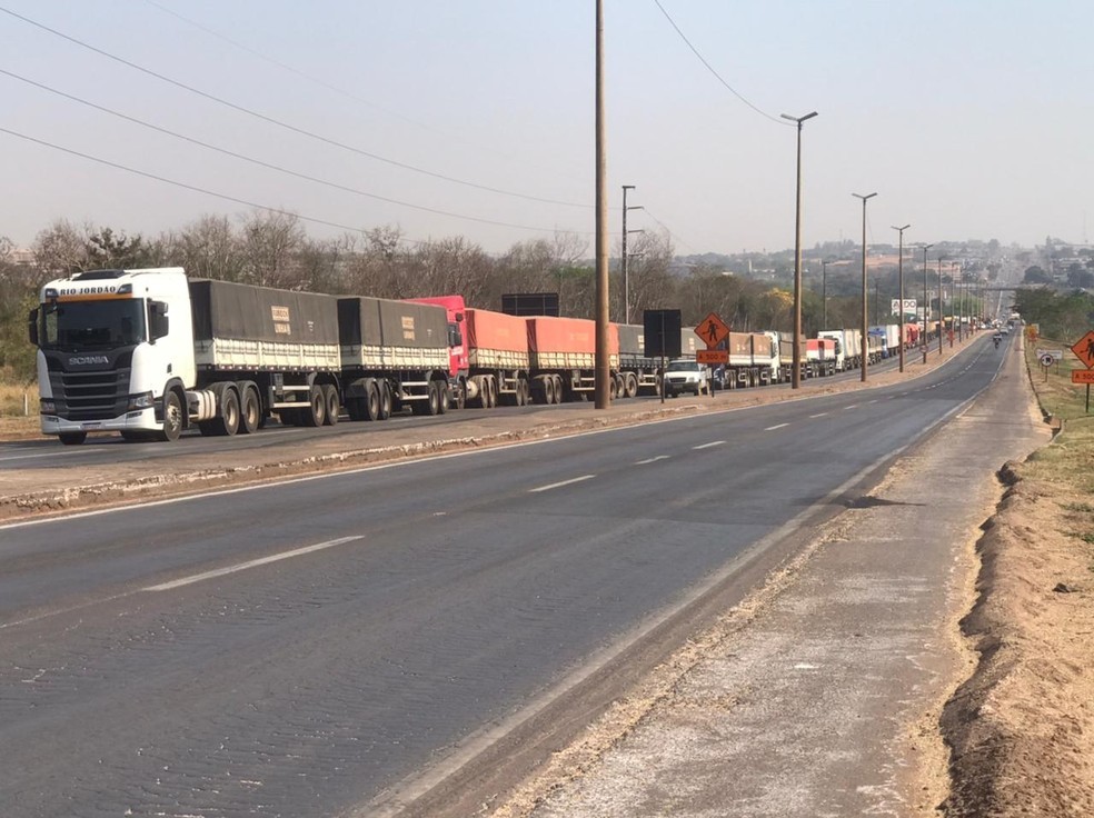 Bloqueios acontecem desde terça-feira (7) — Foto: Divulgação