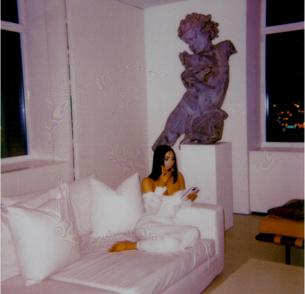 A celebridade Kim Kardashian (Foto:  Instagram)