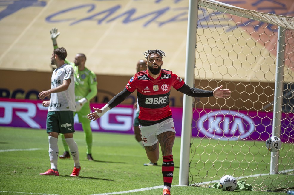 Gabigol Flamengo — Foto: Alexandre Vidal / Flamengo