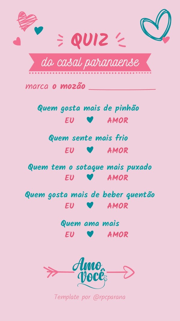 Quiz Quem E Mais Provavel Casal