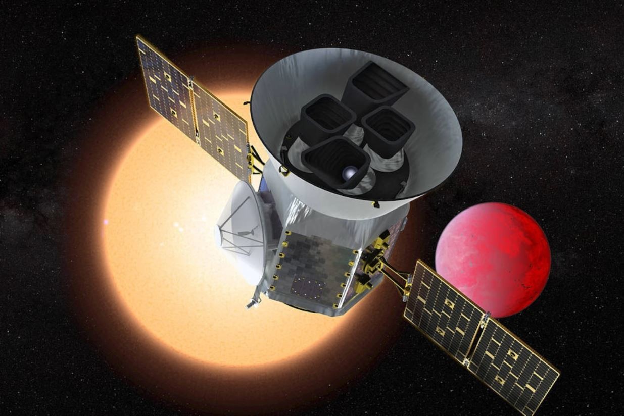 Transiting Exoplanet Survey Satellite (TESS) detectou dois planetas do tamanho de Júpiter (Foto: Nasa)