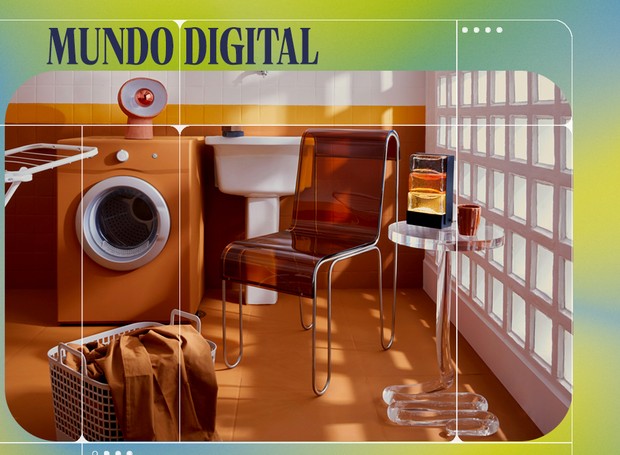 Mundo Digital, fruto da parceria entre Suvinil e Westwing (Foto: Suvinil / Divulgação)