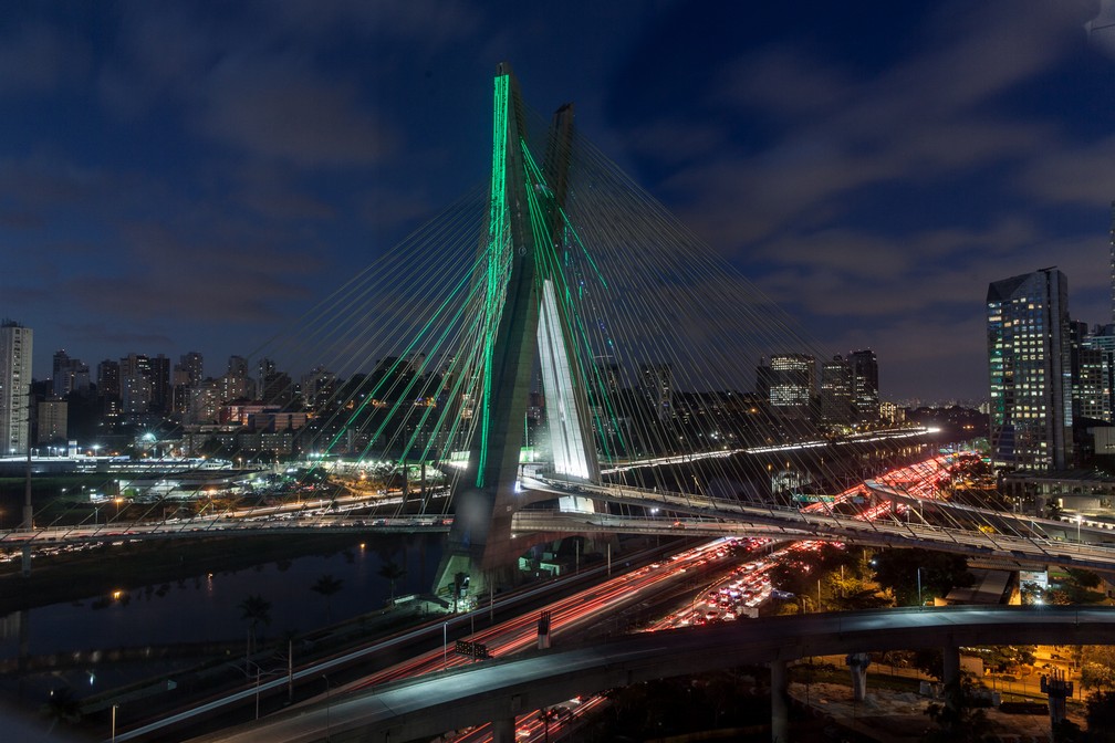 Ponte Estaiada completa 10 anos; confira curiosidades sobre a obra da Zona  Sul de SP | São Paulo | G1