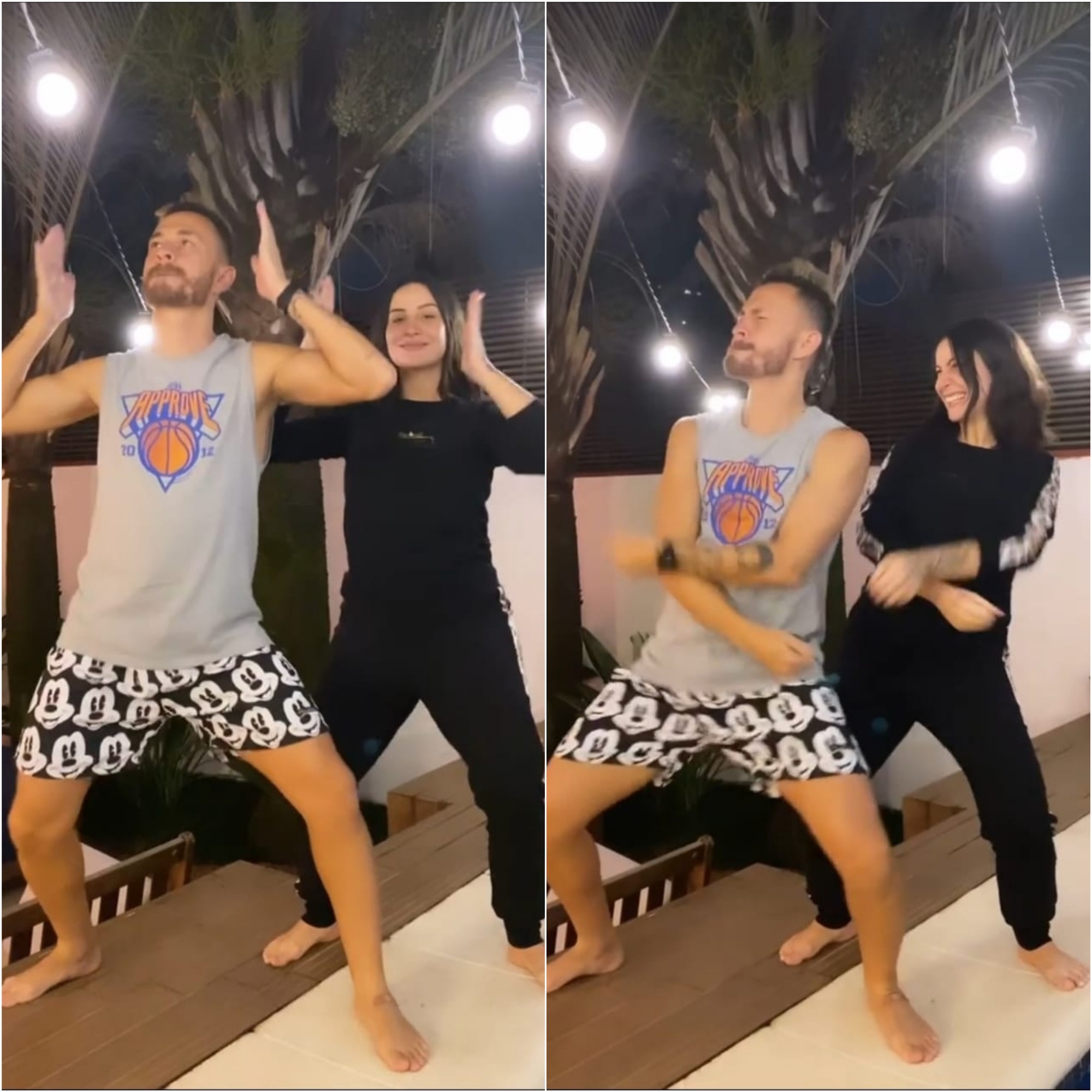 Bianca Andrade e Fred dançam em vídeo compartilhado no Instagram (Foto: Reprodução/Instagram)