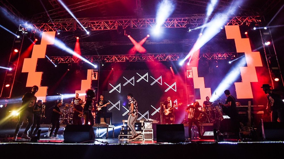 Xand Avião se apresenta no Fest Verão Paraíba 2018 (Foto: Igor do Ó/Divulgação)