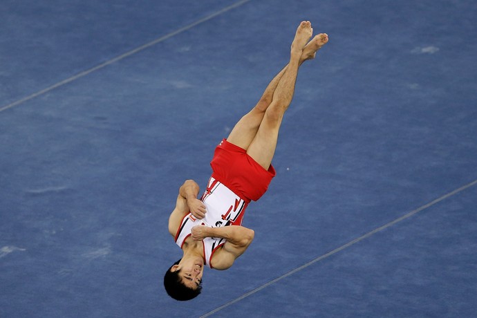 Kenzo Shirai é estrela do Mundial de Glasgow (Foto: Getty Images)
