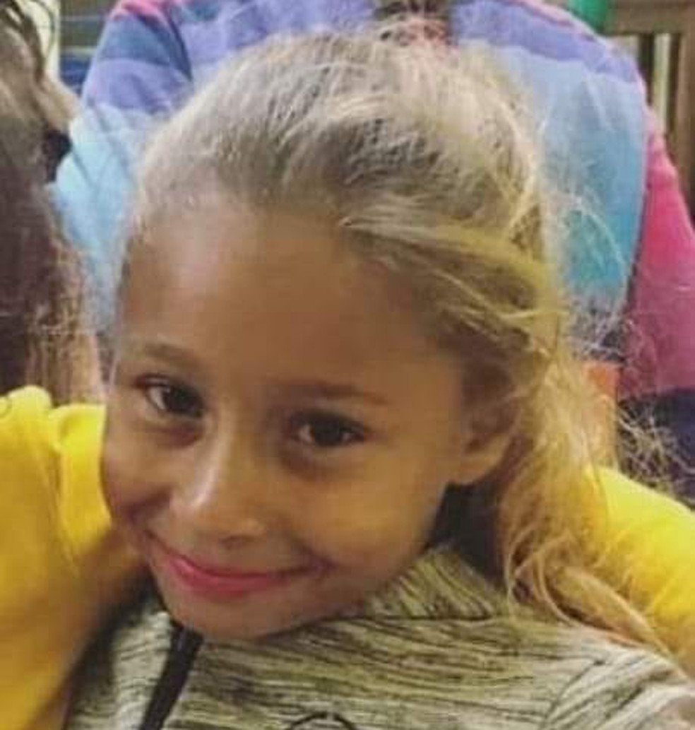 Menina desaparece enquanto brincava em praça perto de casa em Chavantes — Foto: Arquivo pessoal