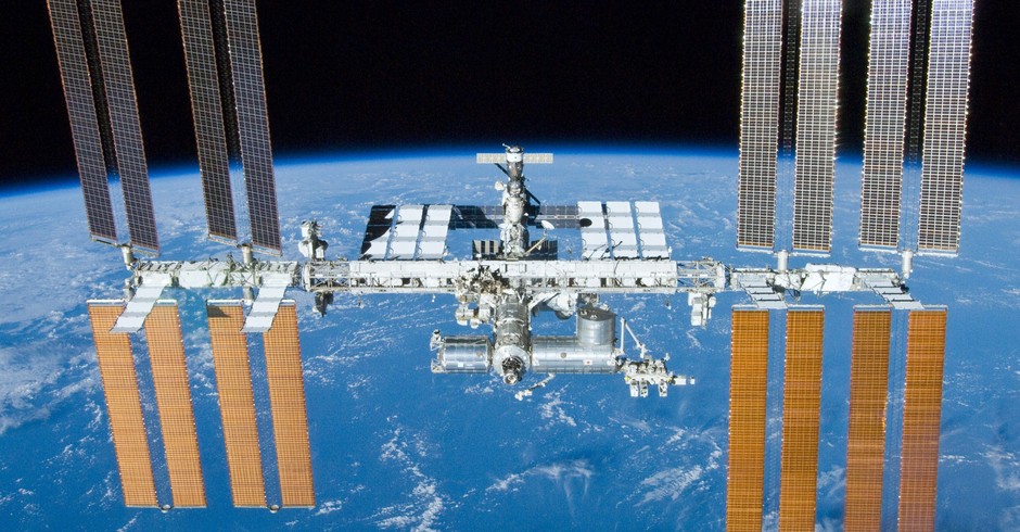 A Estação Espacial Internacional estará visível graças à passagem e boas condições climáticas (Foto: NASA/Crew of STS-132)