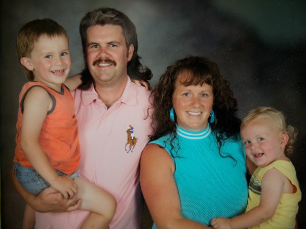 Sim, essa é uma foto recente da família (Foto: divulgação)