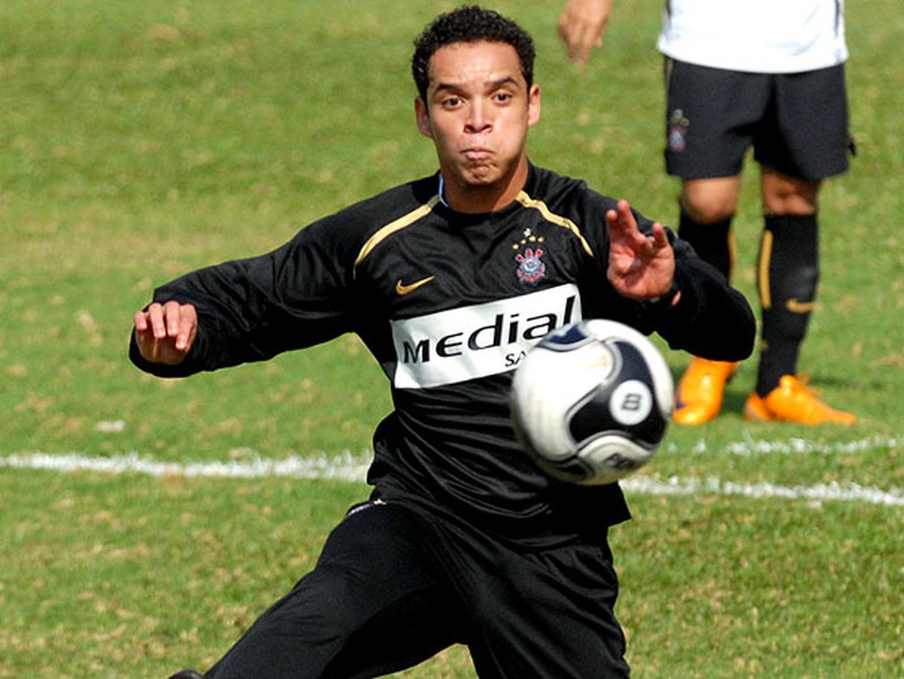 Lulinha nos tempos de Corinthians — Foto: Nelson Coelho/Diário de S.Paulo